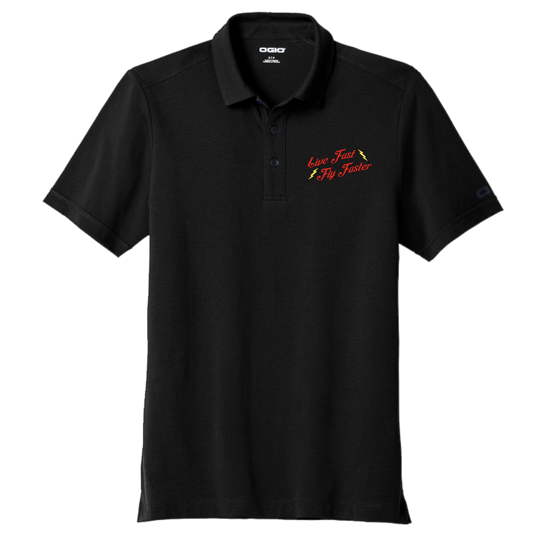 Live Fast Fly Faster Polo