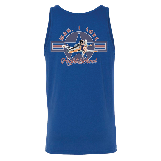 Man I Love Flight School T-6 Tank Top