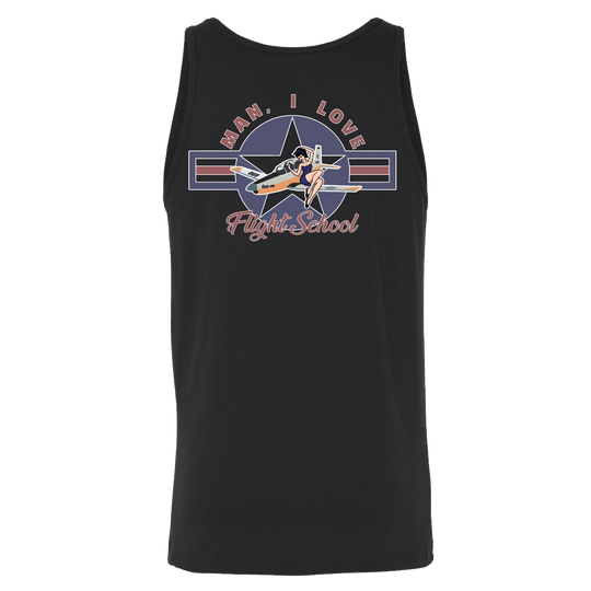 Man I Love Flight School T-6 Tank Top