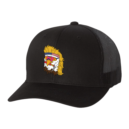 758 FRSD Mullet Embroidered Hats