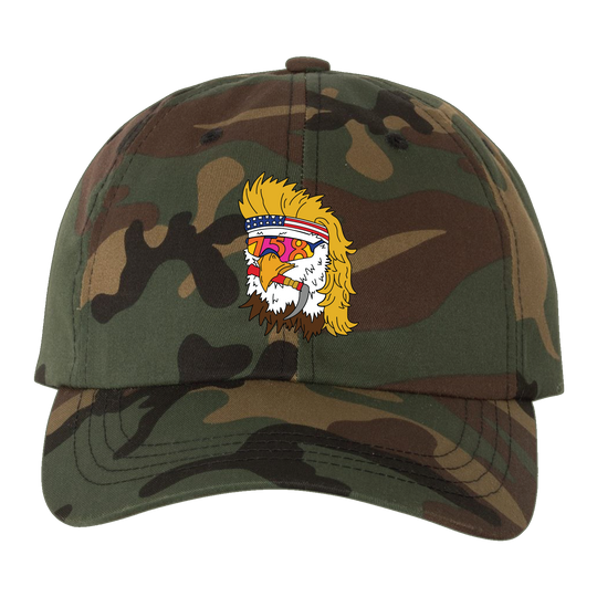 758 FRSD Mullet Embroidered Hats