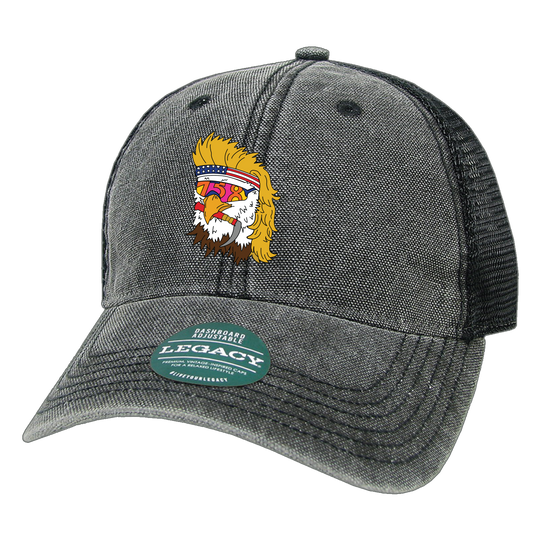 758 FRSD Mullet Embroidered Hats