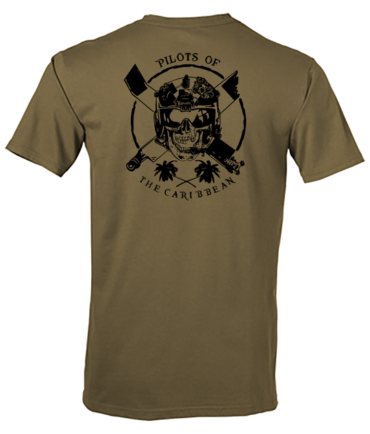 Pilots of the Caribbean Flight Approved T-Shirt