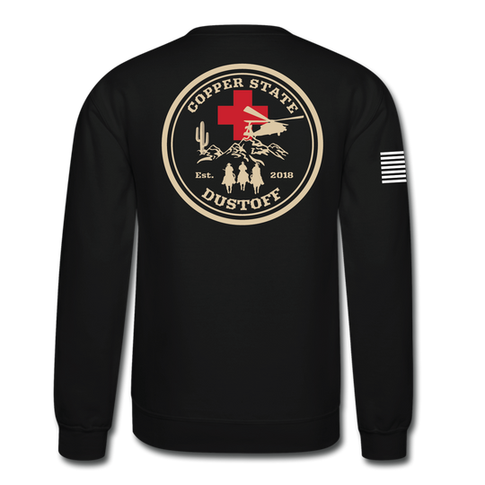 Det 1, C Co, 2-149 AVN "Copper State Dustoff" Crewneck Sweatshirt