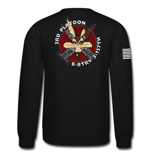 3 PLT, B BTRY, 3-157 FAR Crewneck Sweatshirt