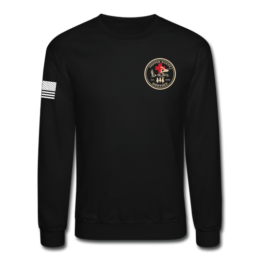 Det 1, C Co, 2-149 AVN "Copper State Dustoff" Crewneck Sweatshirt