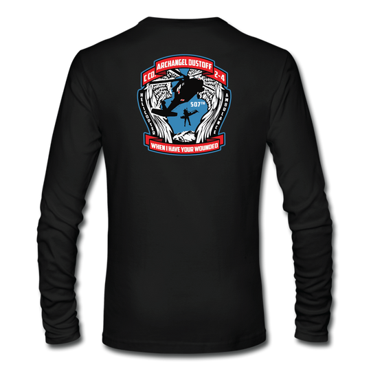C Co, 2-4 GSAB "Archangel Dustoff" Long Sleeve T-Shirt