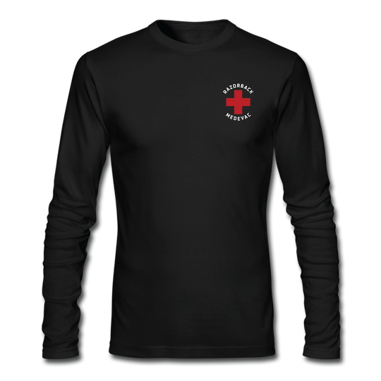 Det 1, G Co, 3-238 "Razorback MEDEVAC" V2 Long Sleeve T-Shirt