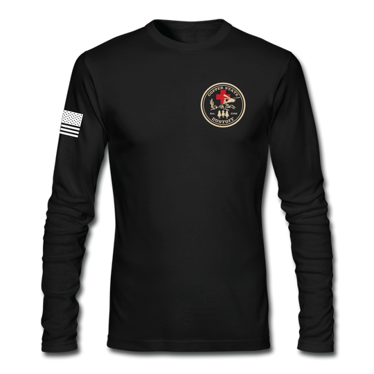 Det 1, C Co, 2-149 AVN "Copper State Dustoff" Long Sleeve T-Shirt