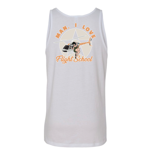 Man I Love Flight School TH-57/67 Tank Top