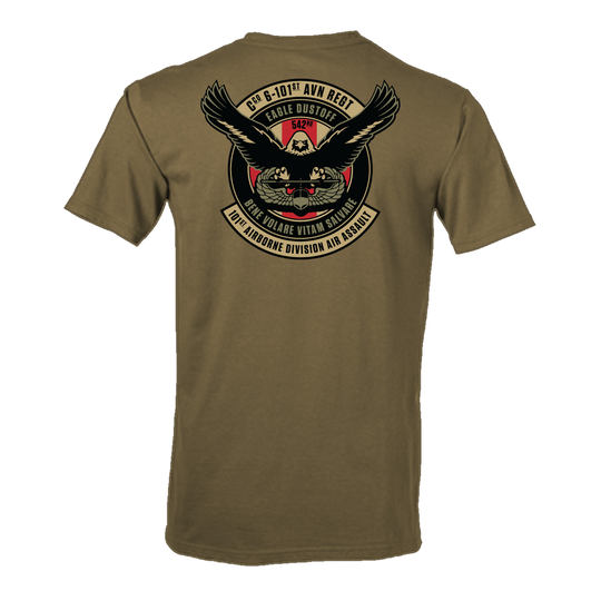 C Co, 6-101 AVN "Eagle Dustoff" 2022 Flight Approved T-Shirt
