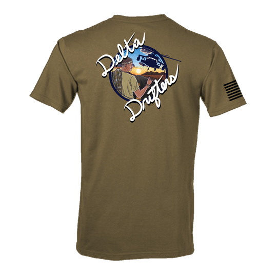 D Co, 3-142 AHB "Drifters" Flight Approved T-Shirt