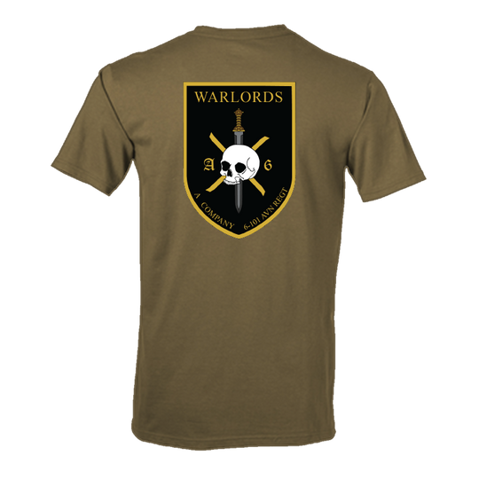 A Co, 6-101 GSAB "Warlords" Flight Approved T-Shirt