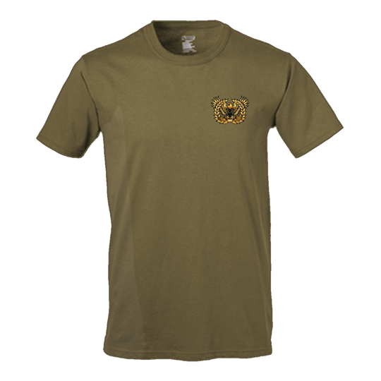 1 ABCT, 1 CD "Ironhorse" WO Tan 499 T-Shirt