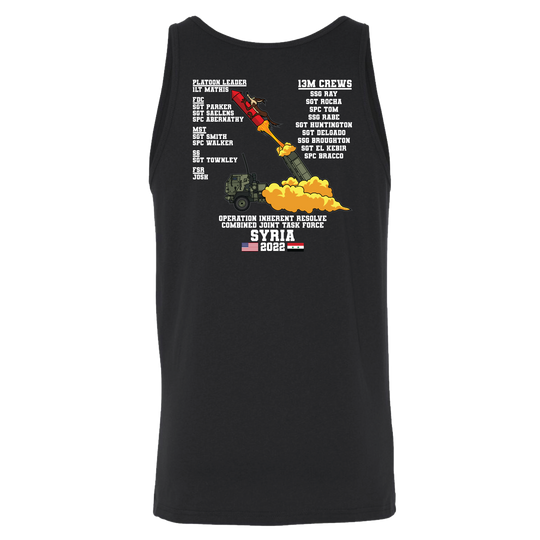 3 PLT, B BTRY, 3-157 FAR OIR 2022 Tank Top