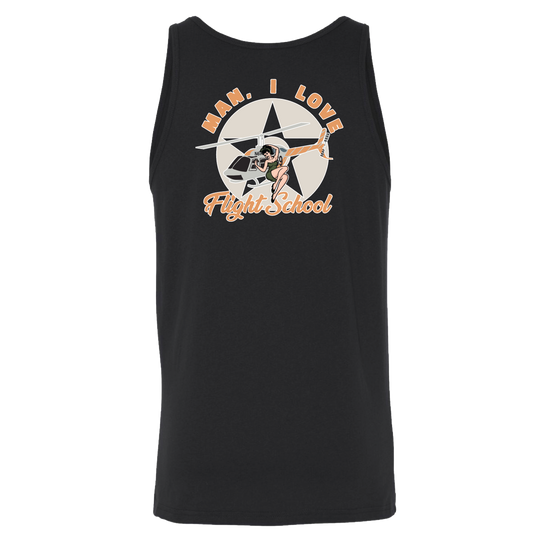 Man I Love Flight School TH-57/67 Tank Top