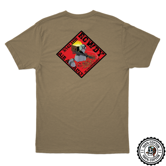C Co, 3-142 AHB "Rowdy" Tan 499 T-Shirt
