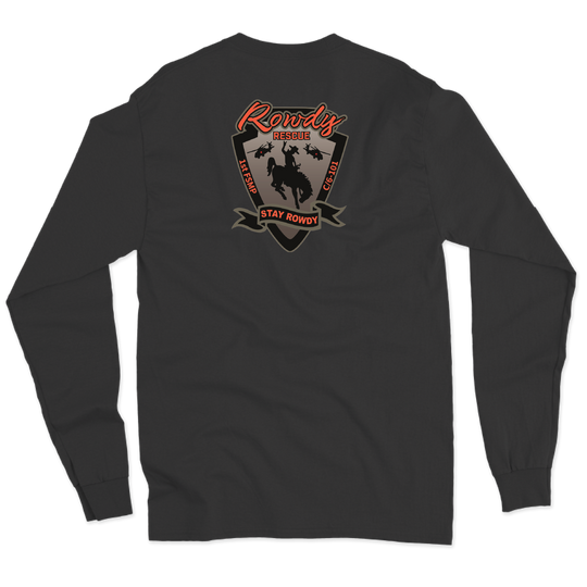 1 FSMP, C Co, 6-101 "Rowdy Rescue" Long Sleeve T-Shirt