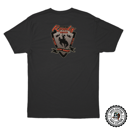 1 FSMP, C Co, 6-101 "Rowdy Rescue" T-Shirts