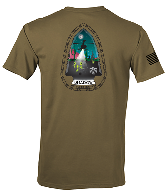 Det 1, C Co, 1-376 AVN Flight Approved T-Shirt