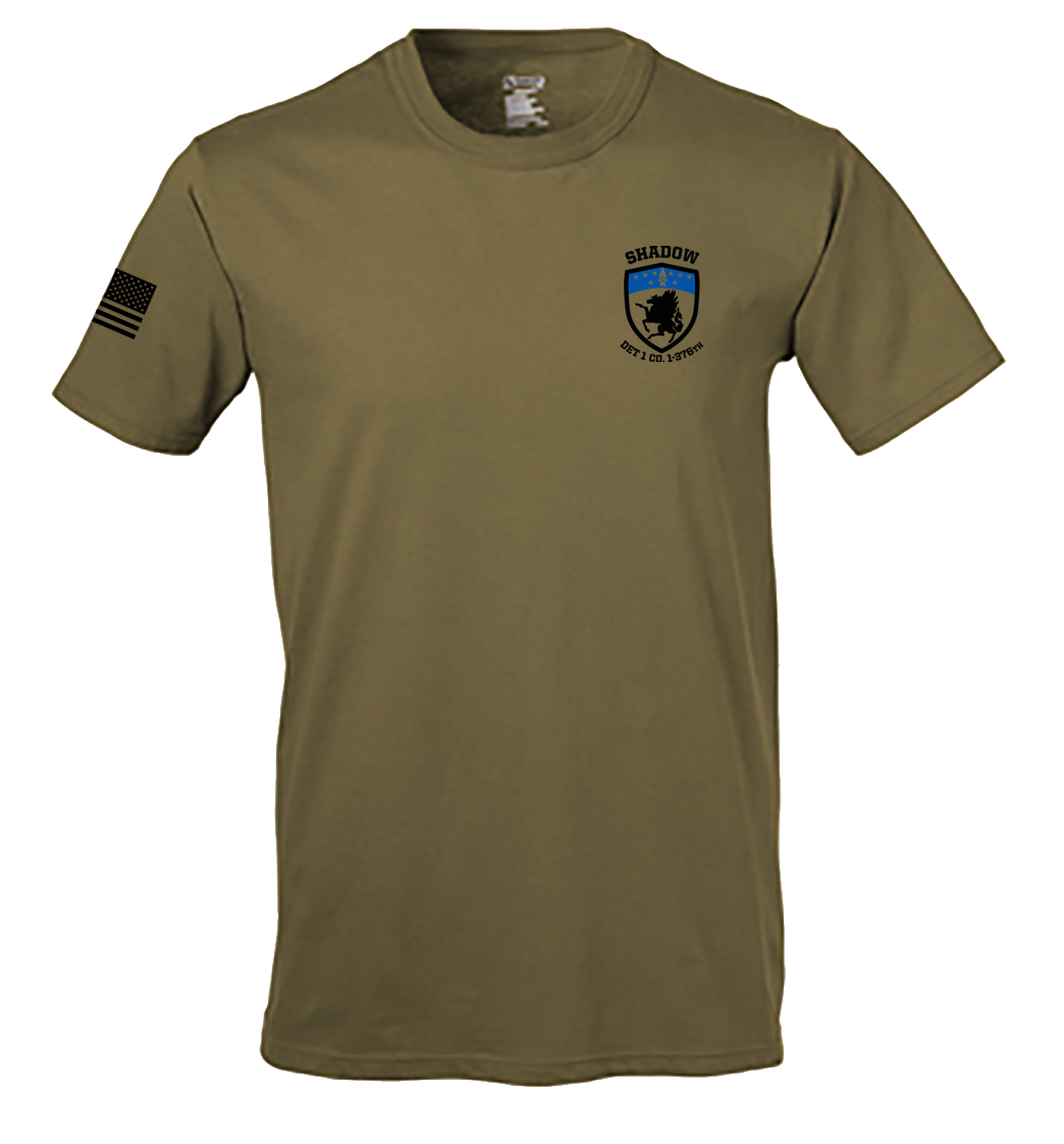 | Military Brotallion 1, T-Shirt C Unit LLC | Shirts Brotallion Det AVN – 1-376 Co,