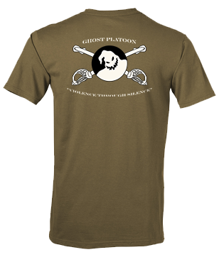 Scout Platoon, 2-8 CAV Tan 499 T-Shirt