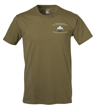 Scout Platoon, 2-8 CAV Tan 499 T-Shirt