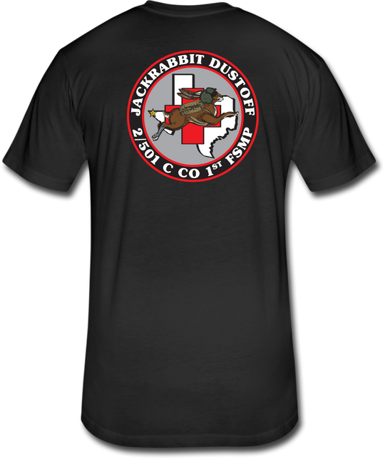 1 FSMP, C Co, 2-501 Jackrabbit Dustoff T-Shirt