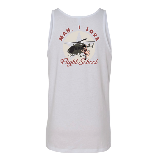 Man I Love Flight School UH-72 Tank Top