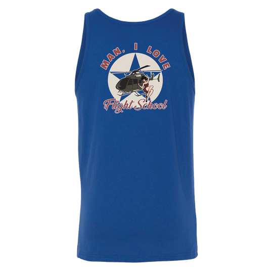 Man I Love Flight School UH-72 Tank Top