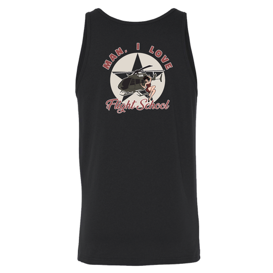 Man I Love Flight School UH-72 Tank Top