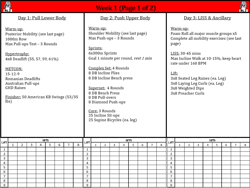 RL2 - Intermediate Program - 13 Weeks