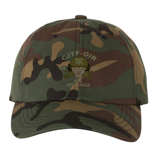 1 PLT, B BTRY, 3-157 FAR Embroidered Hats