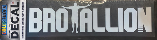 Brotallion Banner Automotive Decal
