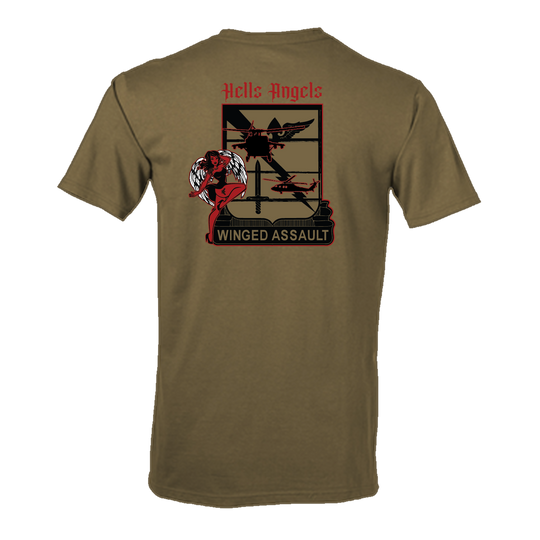 C Co, 8-229 AHB "Hells Angels" Flight Approved T-Shirt