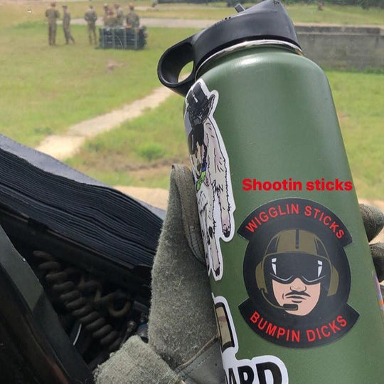 Wigglin’ Sticks Sticker