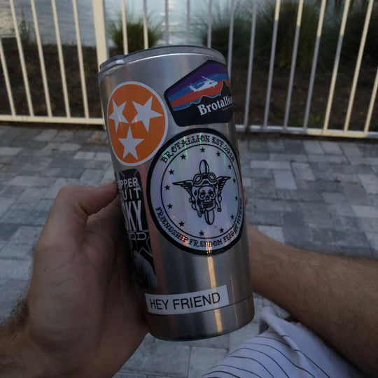 Brotallion Traditional Mantra Sticker