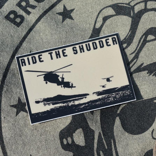 Ride the Shudder Sticker