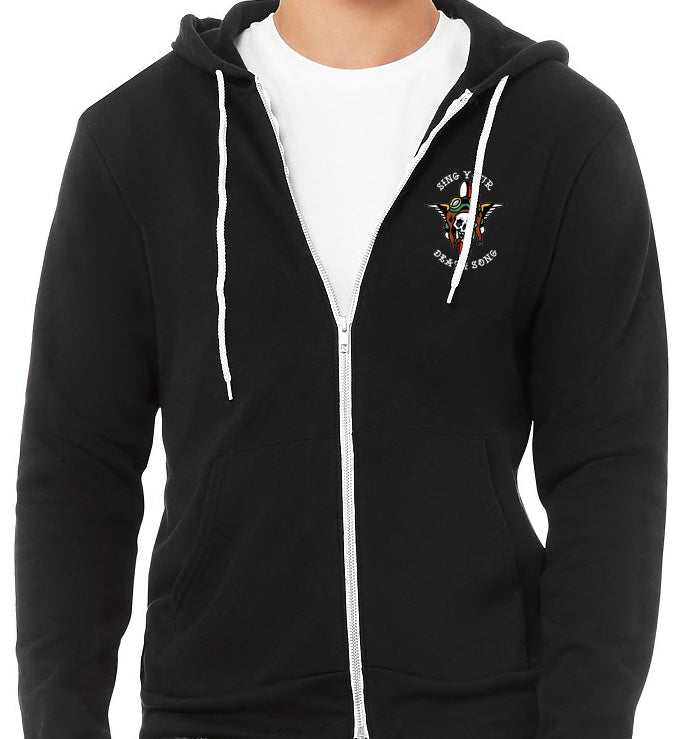 Sing Your Death Song Zip Up Hoodie