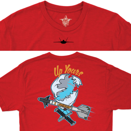 "Up Yours" F-22 Balloon Games T-Shirt