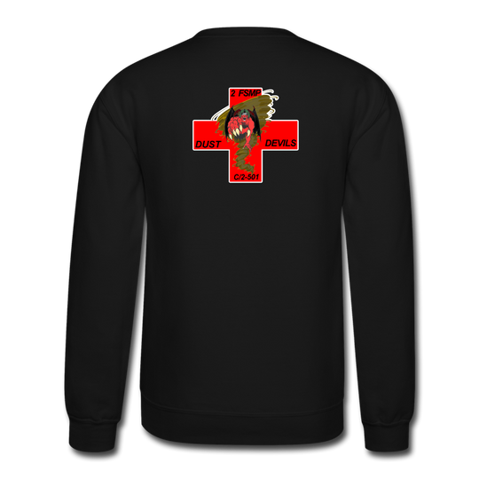 2 FSMP, C Co, 2-501 Dust Devil Dustoff Crewneck Sweatshirt