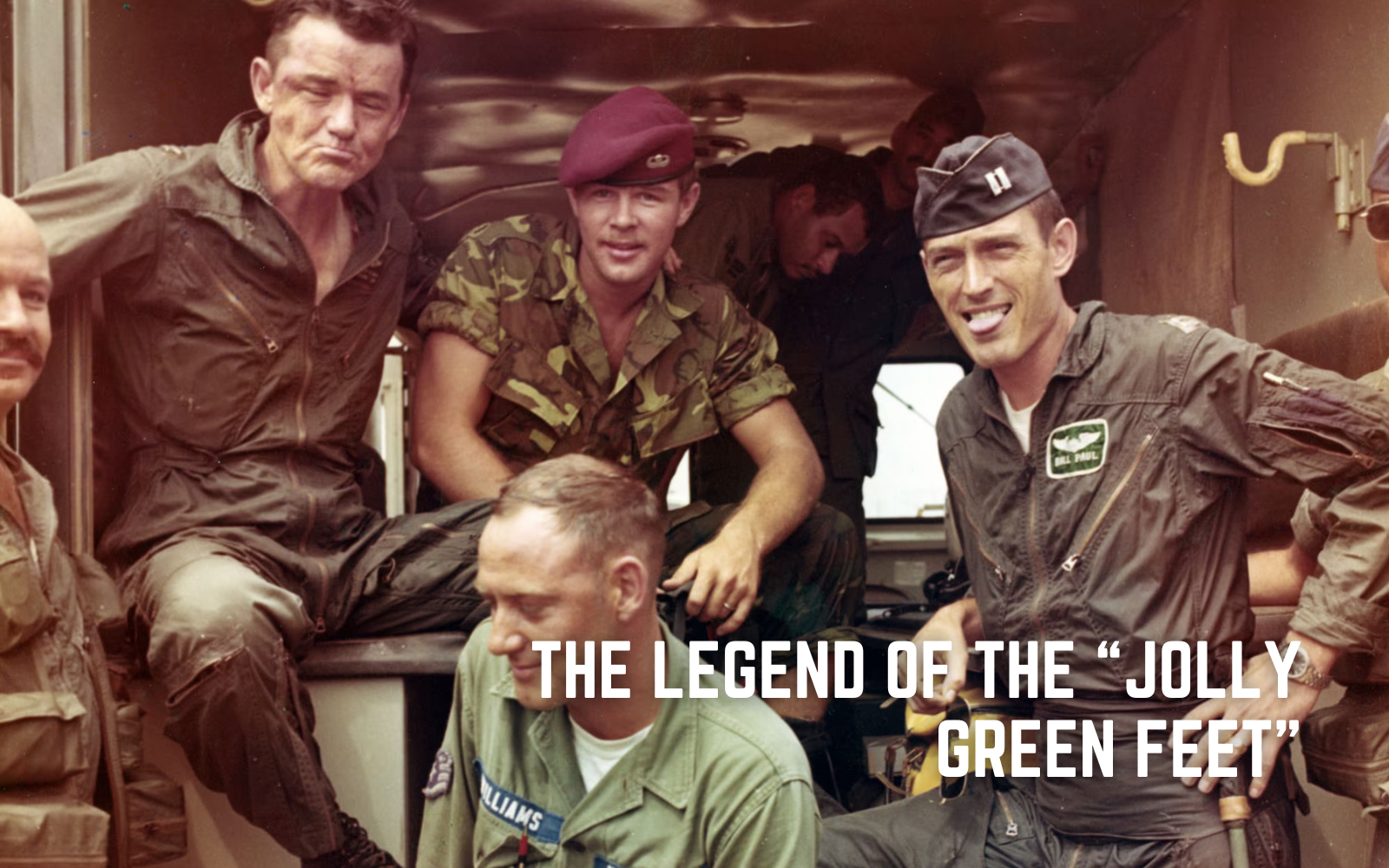The Legend of the “Jolly Green Feet”