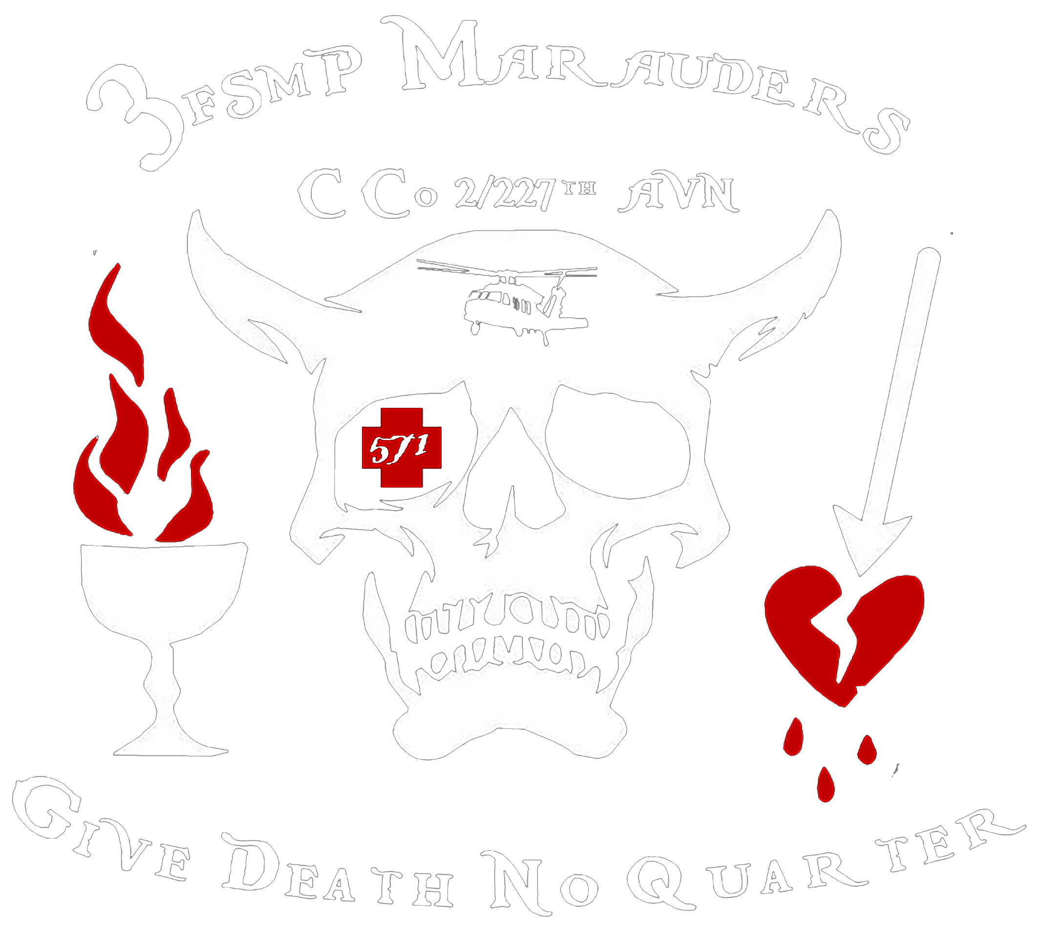 3 FSMP, C Co, 2-227 AVN "Marauders"