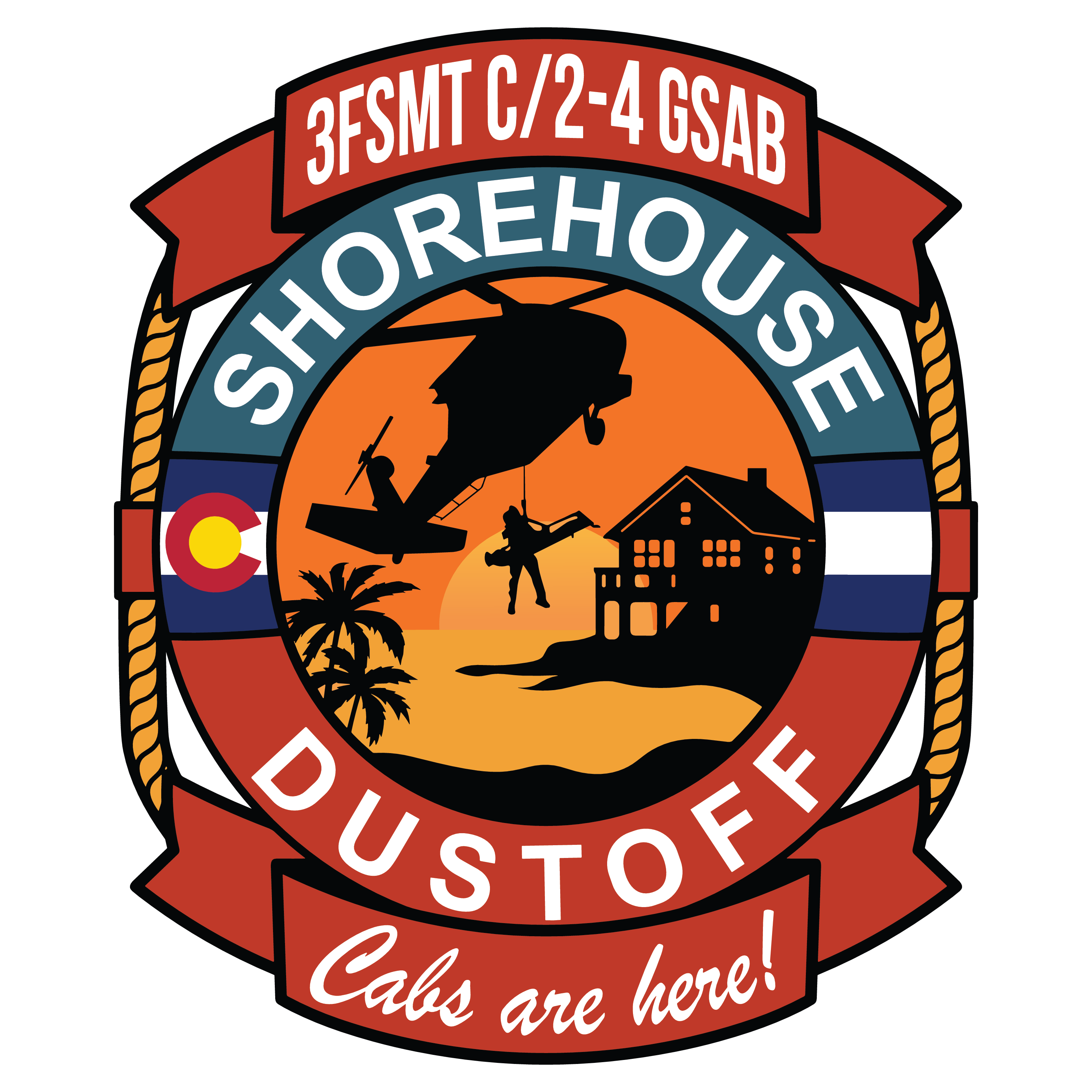 3FSMT, C Co, 2-4 GSAB "Shorehouse Dustoff"