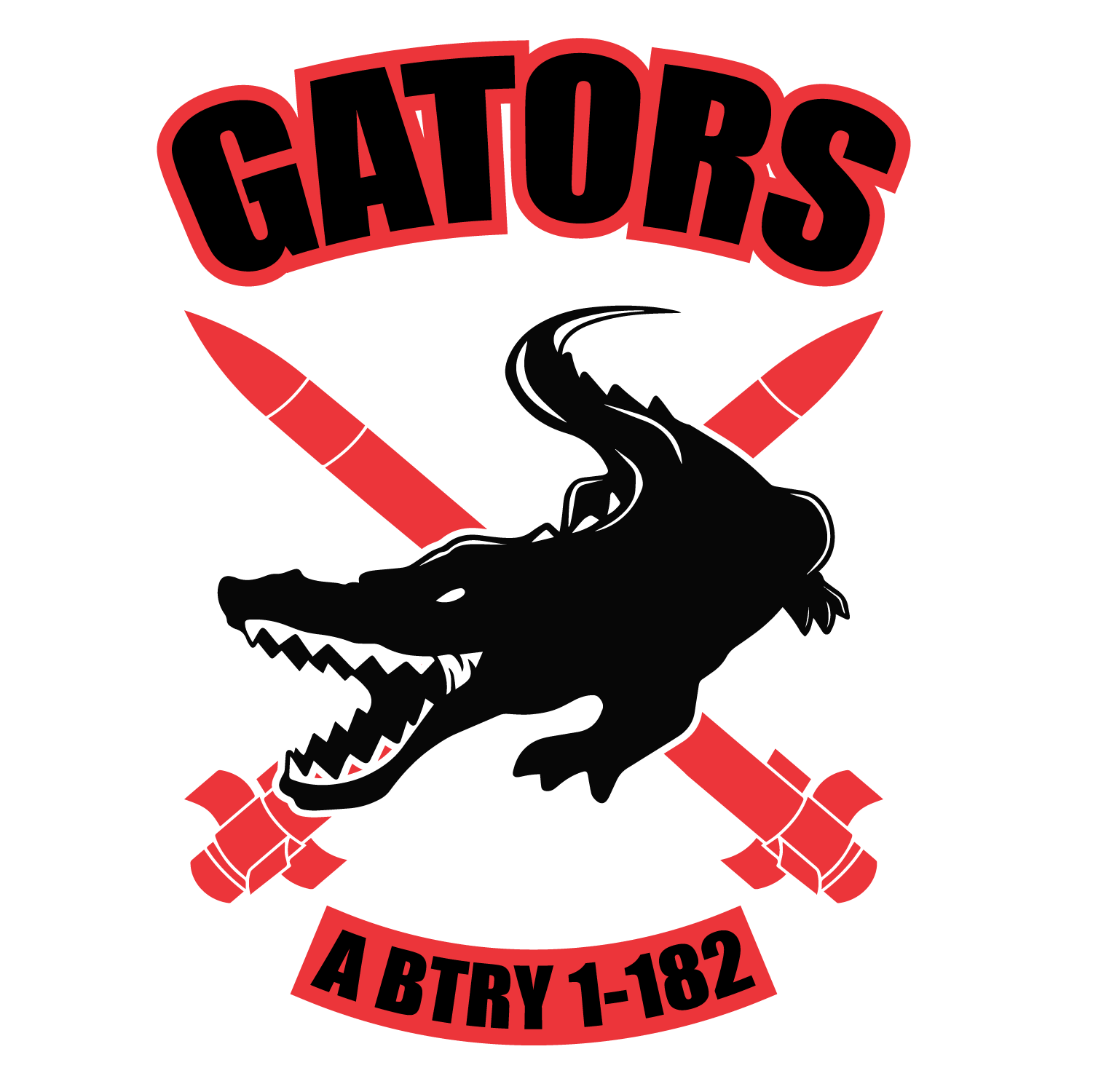 A BTRY, 1-182nd FA "GATORS"