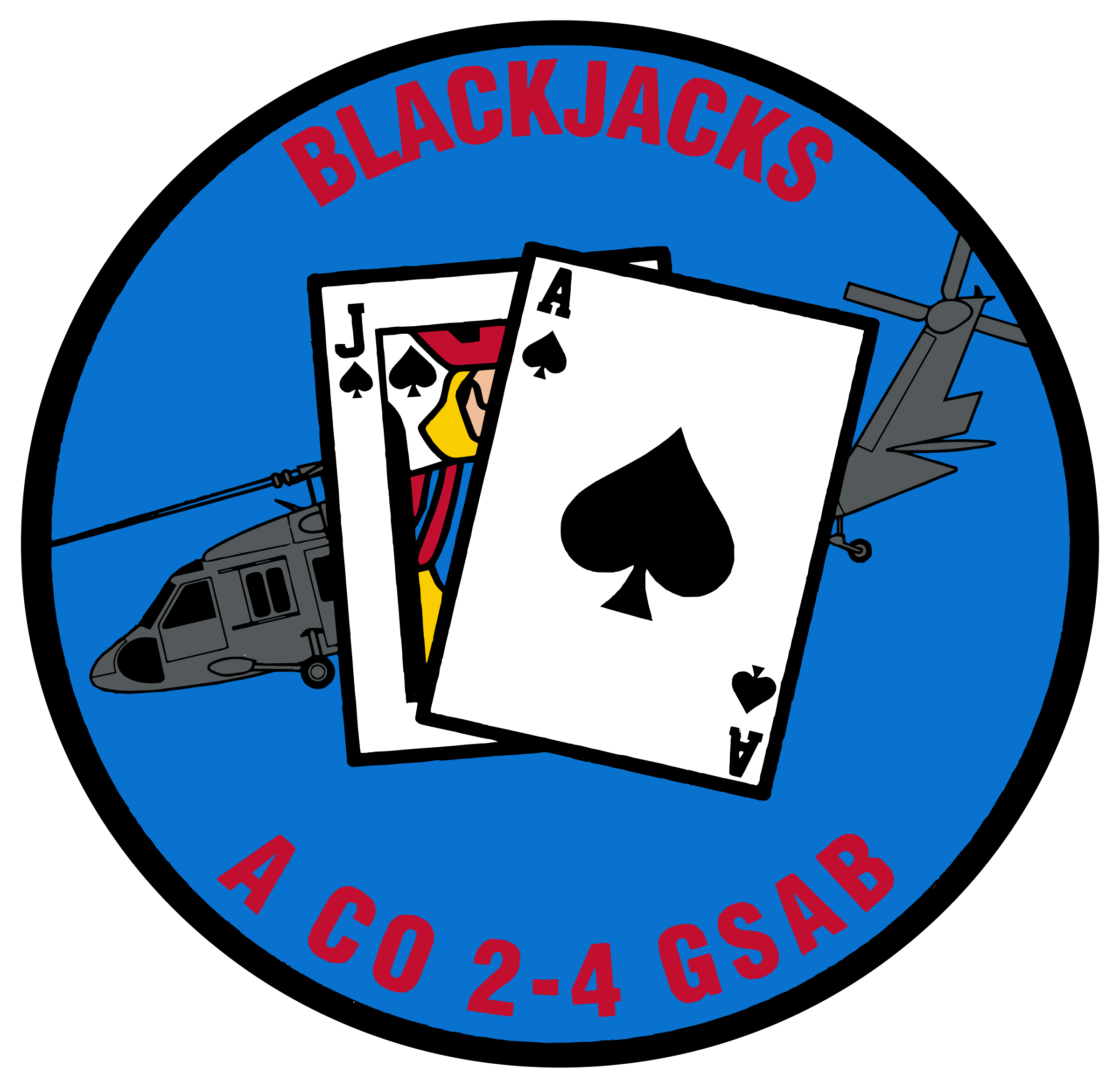 A Co, 2-4 GSAB "Blackjacks"