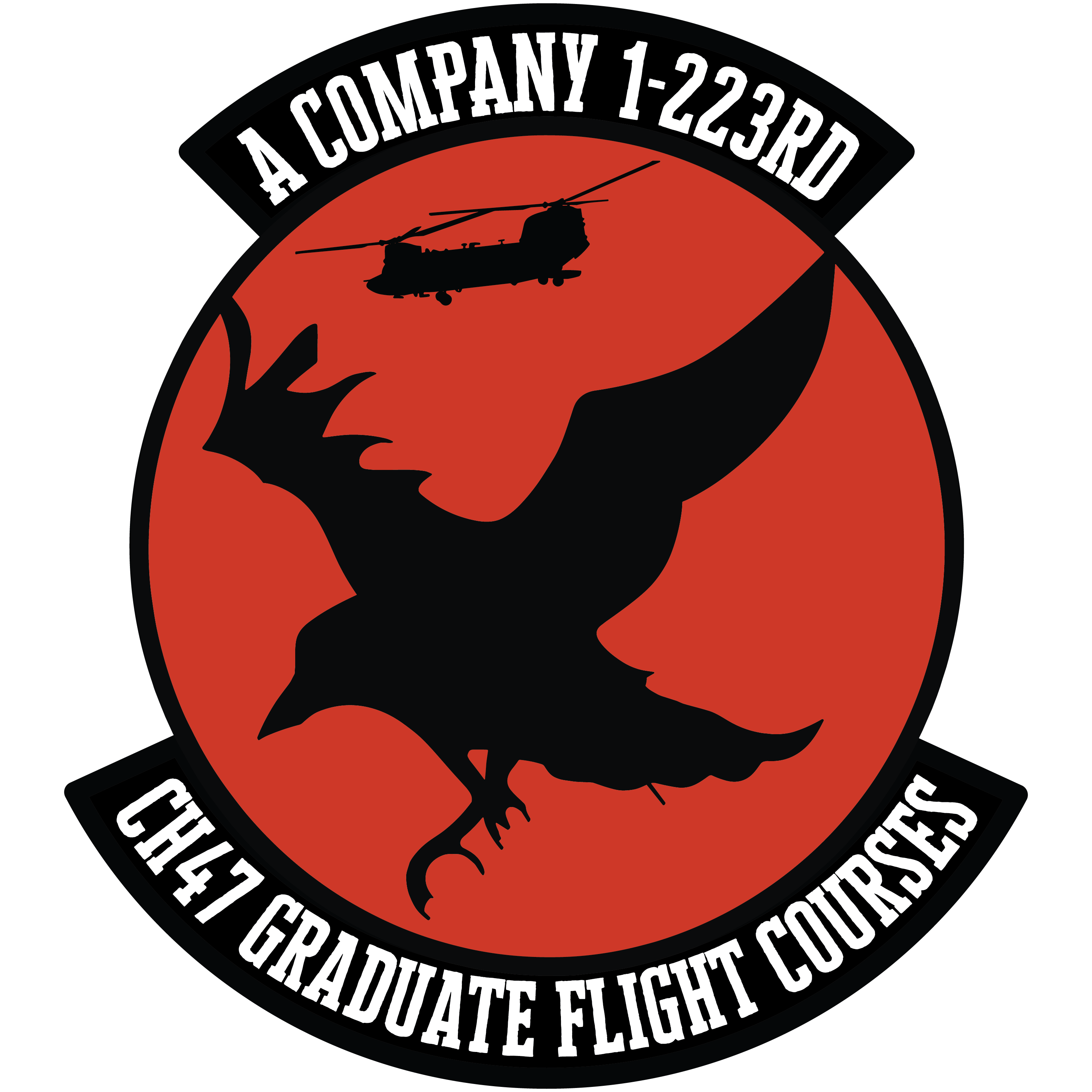 A Co, 1-223 CH47 Graduate Flight Courses