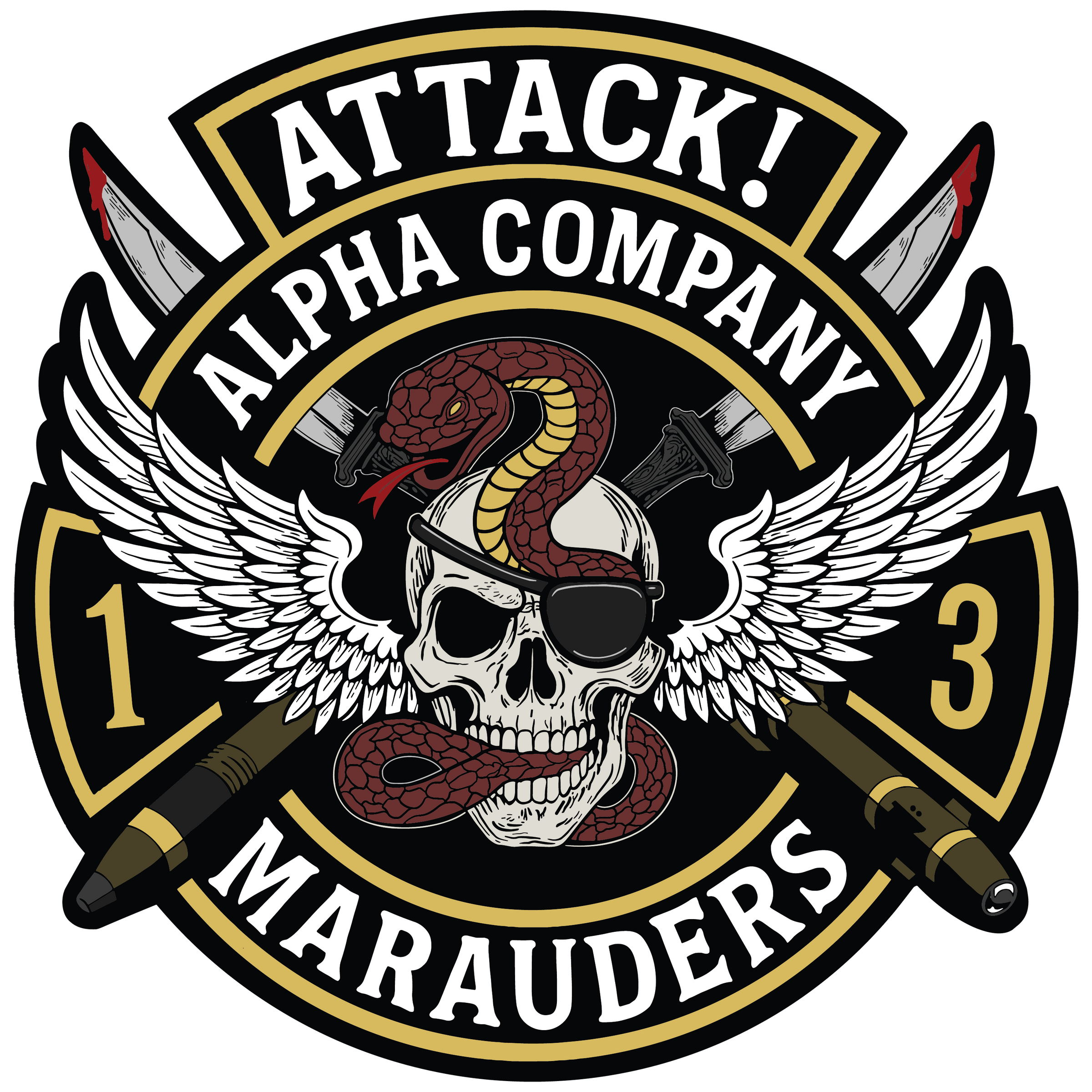 A Co, 1-3 AB "Marauders"