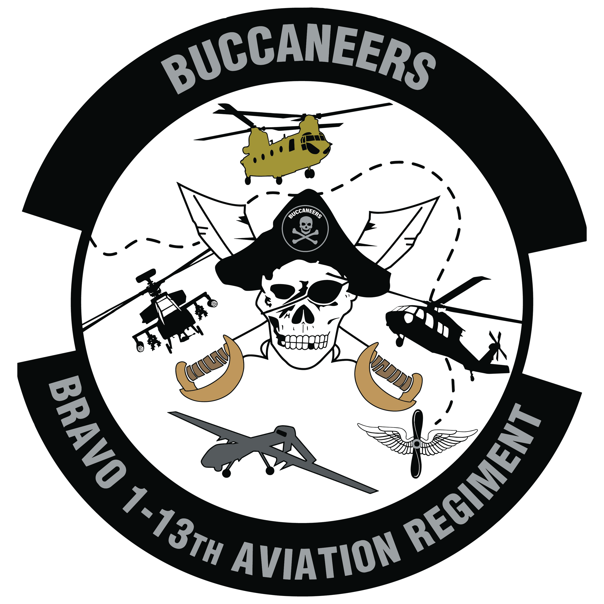 B Co, 1-13th AVN "Buccaneers"