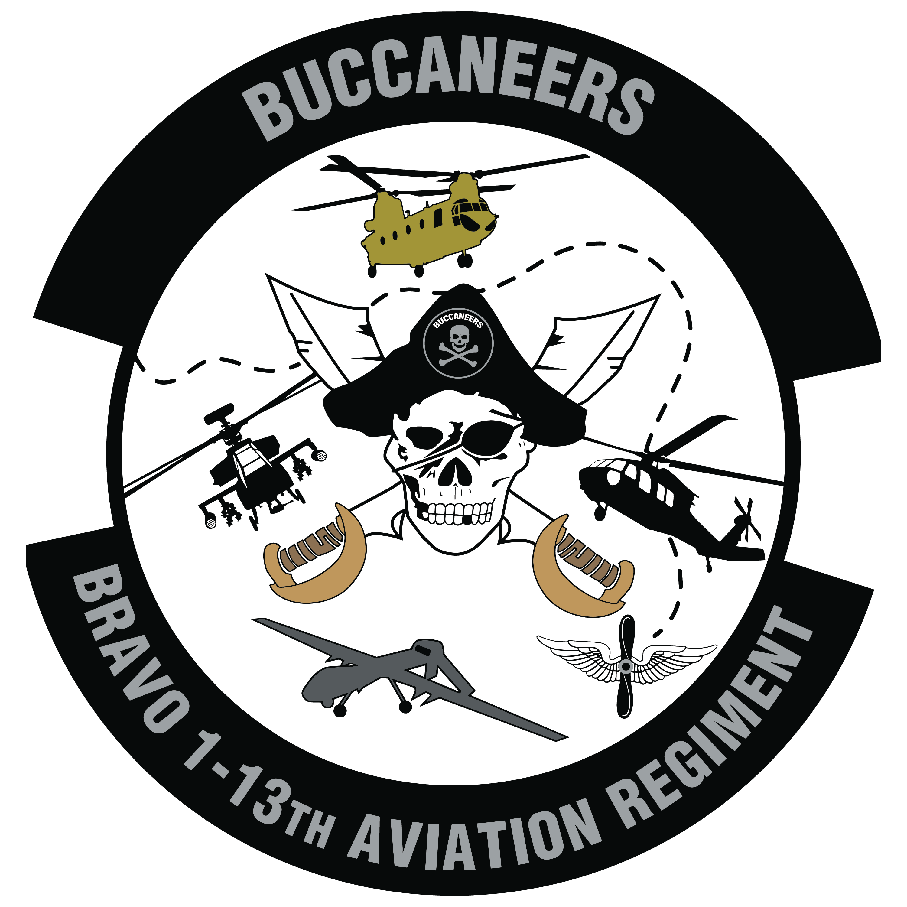 B Co, 1-13th AVN "Buccaneers"